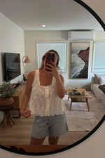 Farm Girl Top-White
