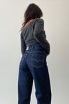 Off Shoulder Cardi-Dark Grey