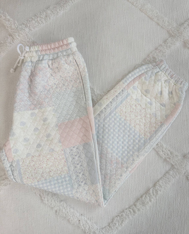 Shades Of Blue Quilted Pastel Set