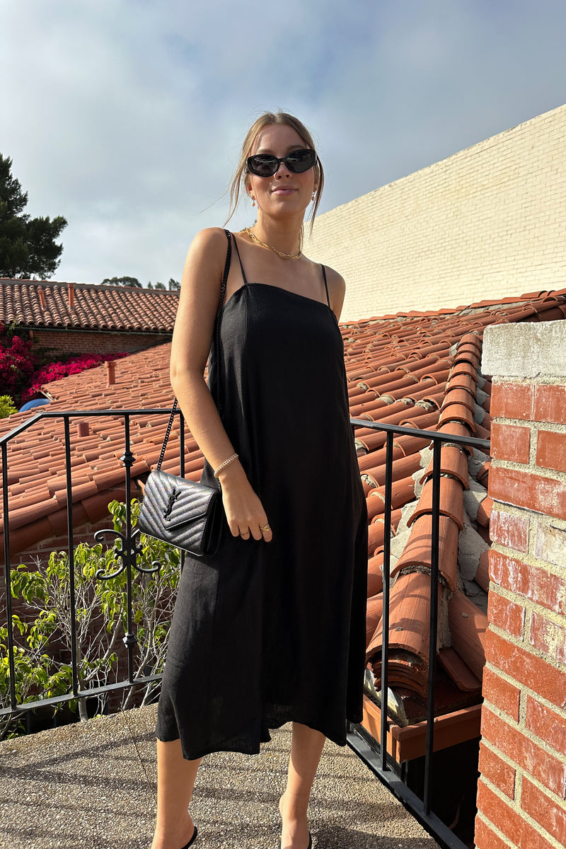 Feeling Effortless Dress-Black