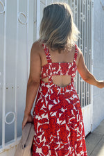 The Poppy Dress-Red