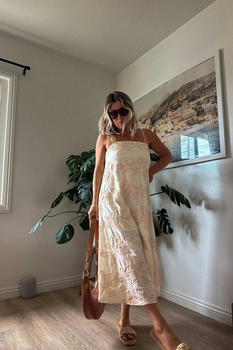 The Maui Embroidered Dress