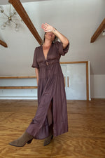 The Effortless Dress-Brown