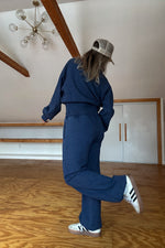 Must Have Sweat Set-Washed Navy