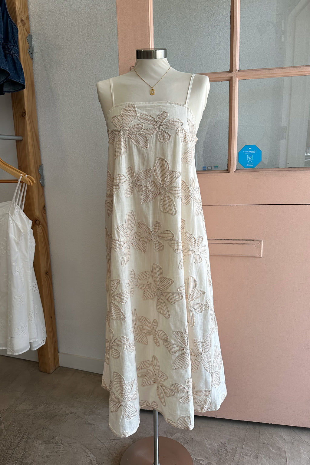 The Maui Embroidered Dress