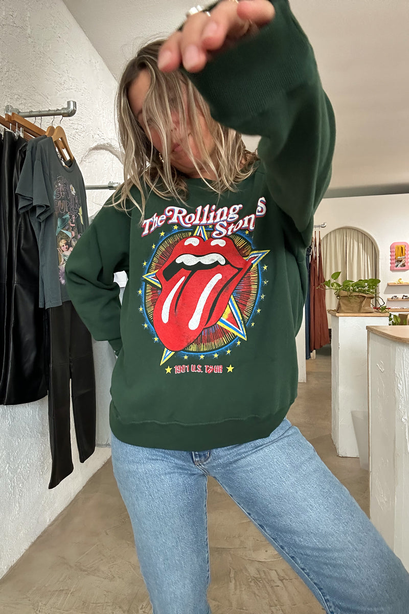 Daydreamer Rolling Stones 1981 US Tour Vintage Sweatshirt