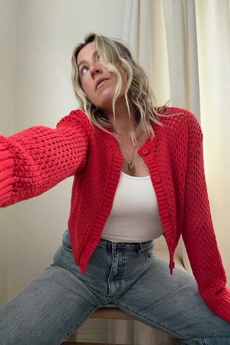 Cherry Cardi