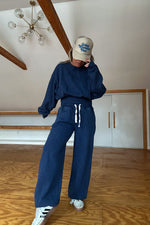 Must Have Sweat Set-Washed Navy