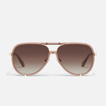 Quay High Profile Sunglasses-Doe/Brown