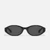Quay Aura Points Sunglasses-Black
