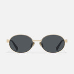 Quay Anyways Sunglasses-Gold
