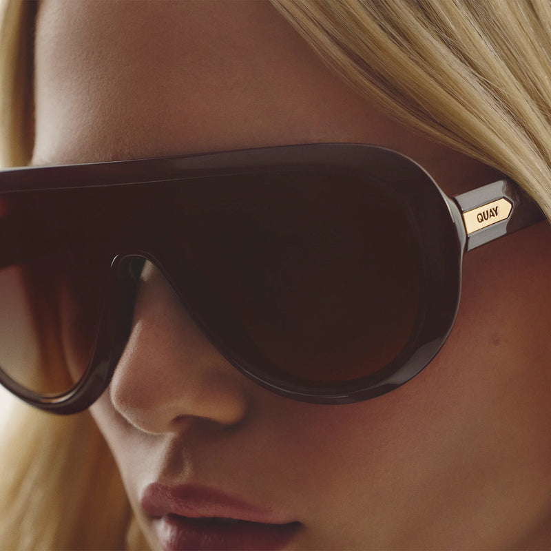 Quay Setlist Sunglasses-Espresso