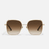 Quay 5th Ave-Gold/Brown