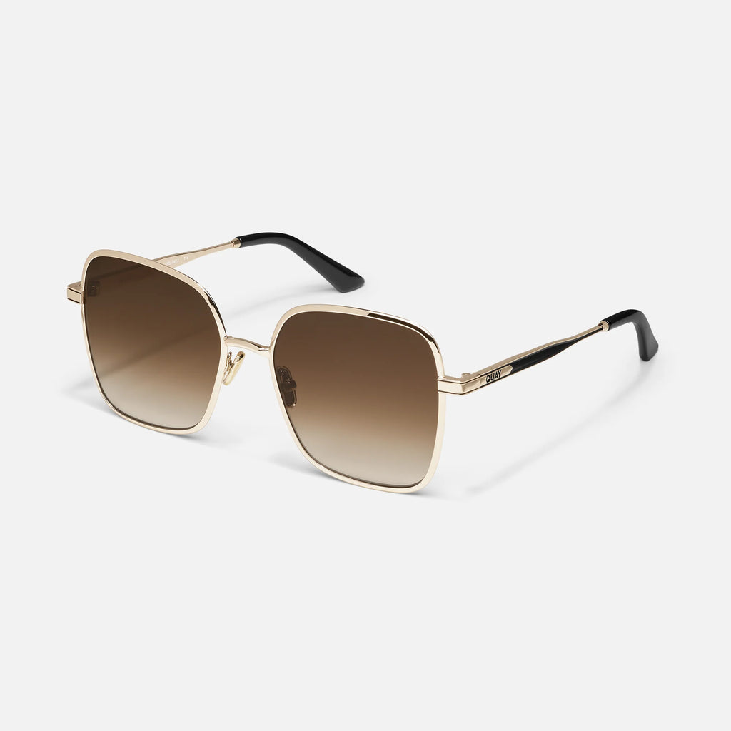 Quay 5th Ave-Gold/Brown