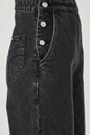 Rolla’s Stevie Relaxed Overalls-Black Sand