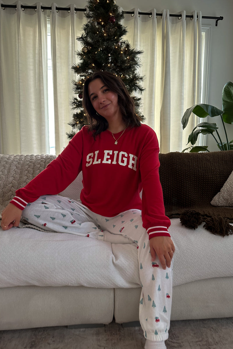 Z Supply Sleigh + Holiday Tree Pajama Set