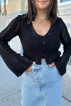 See You Later Sweater-Black