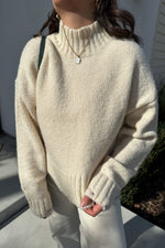 The Cottage is Calling Sweater-Cream