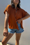 The Effortless Vibes Top-Rust
