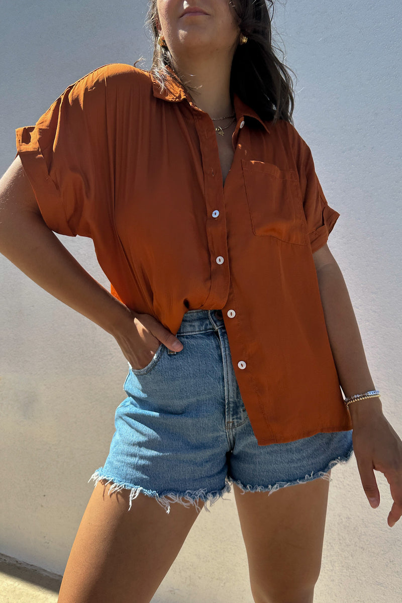 The Effortless Vibes Top-Rust