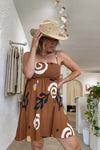 Desert Days Dress-Brown