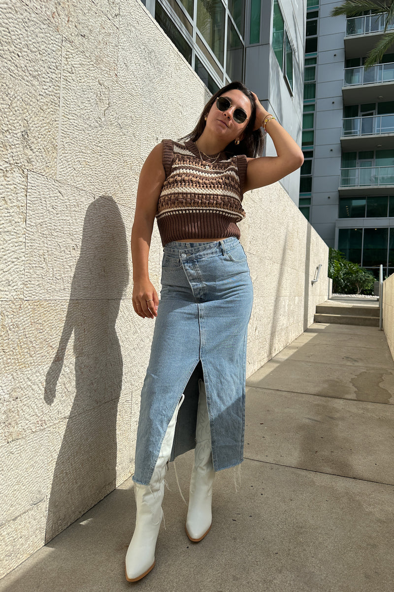 The Ashlyn Sweater Tank