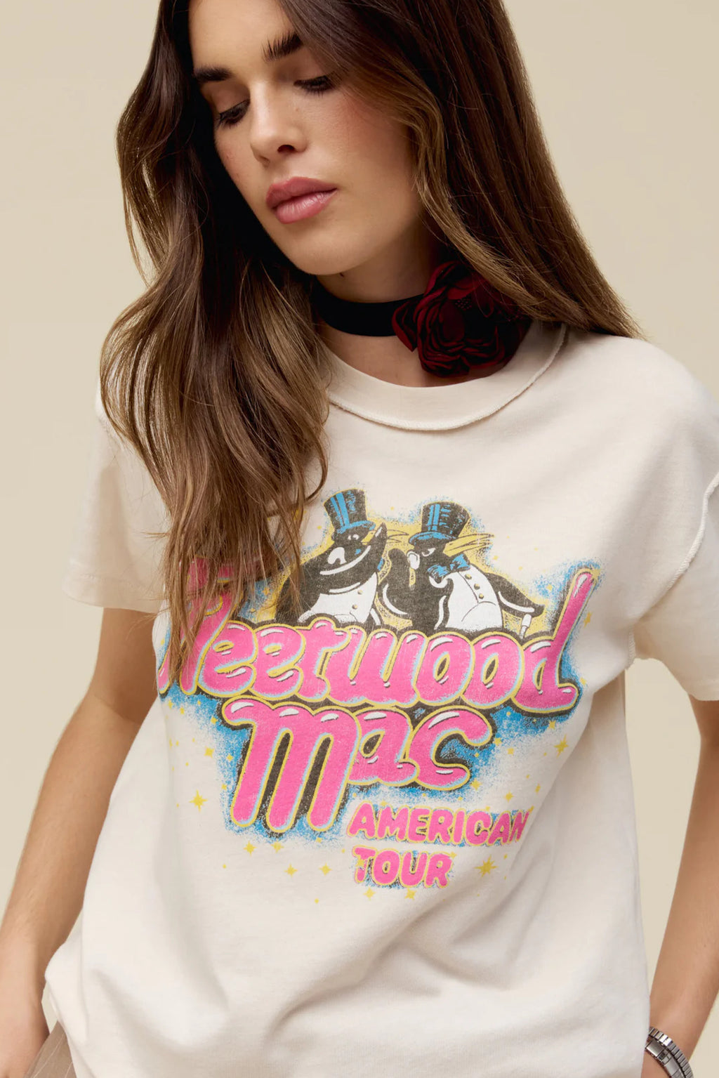 Daydreamer Fleetwood Mac American Tour Reverse Tour Tee