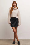 Z Supply Ciera Faux Leather Skirt