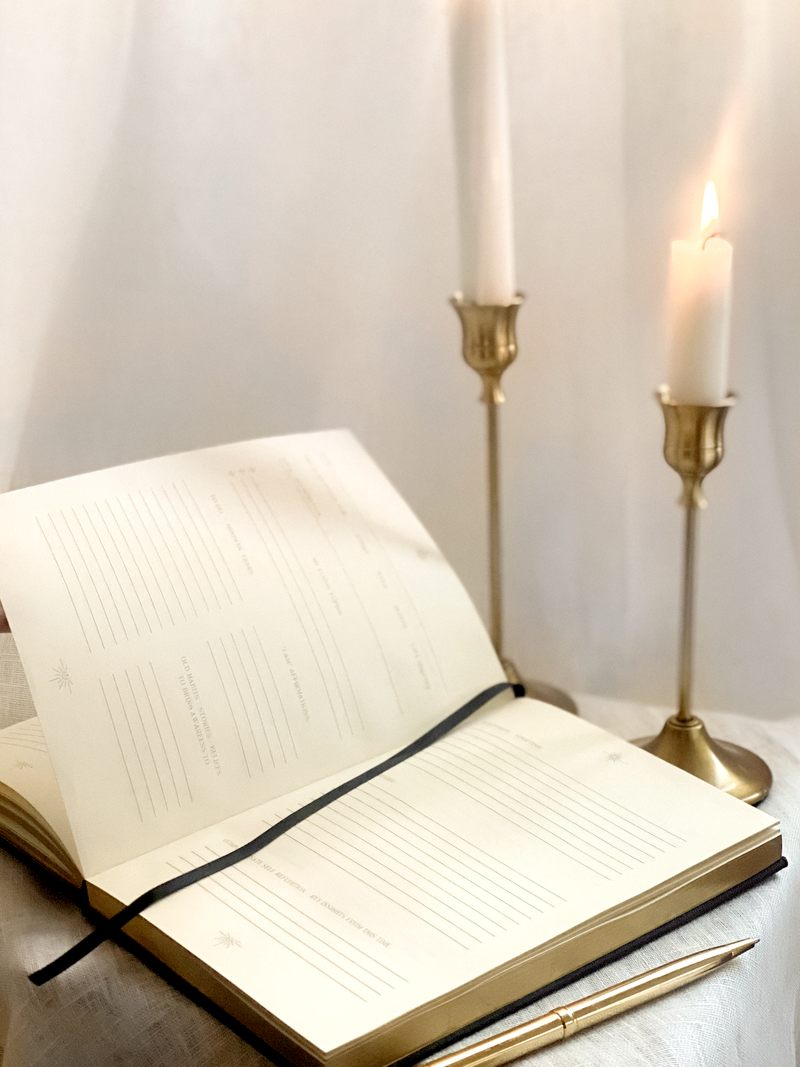 Inner Focus Linen Ritual Journal