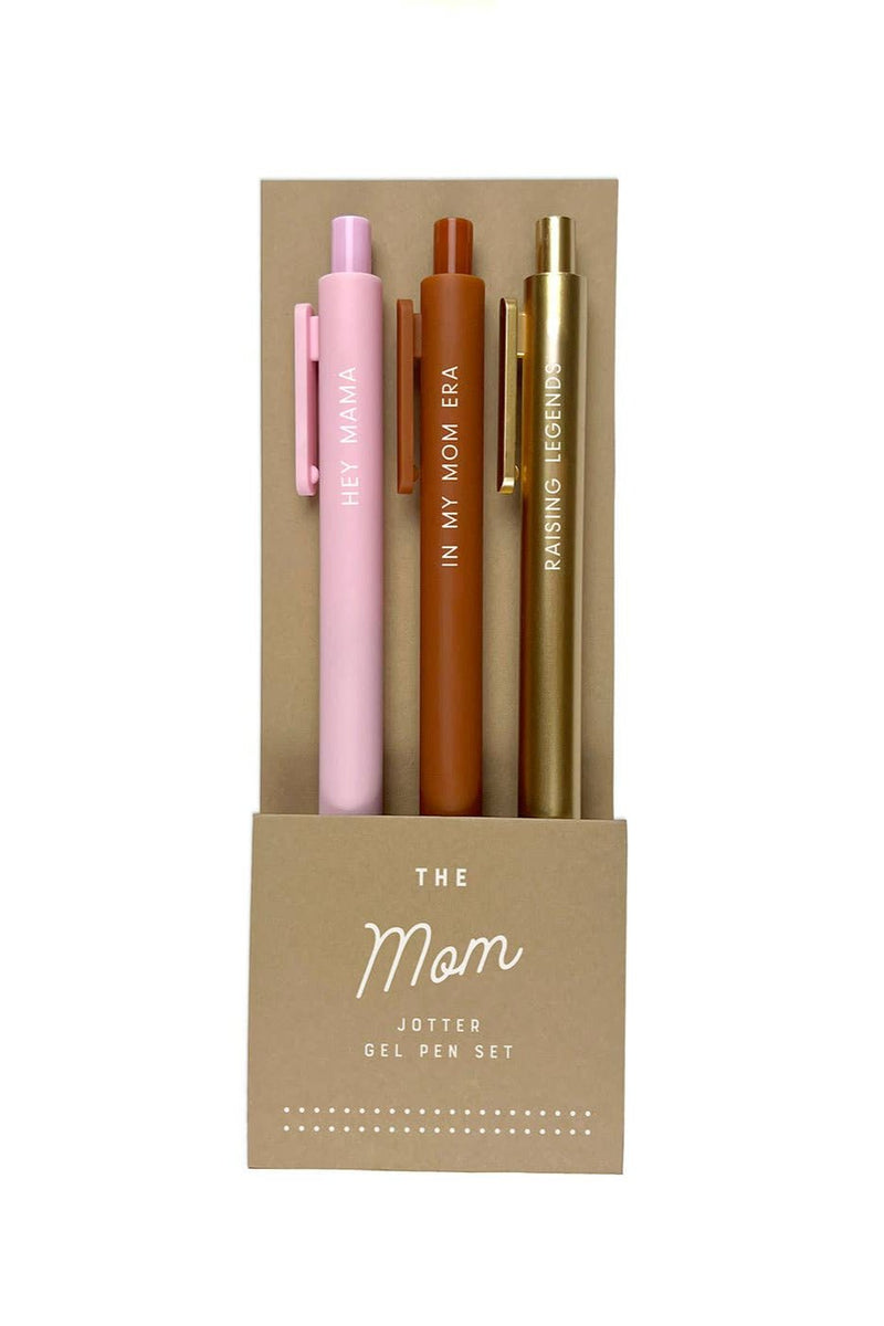 Mom Jotter Gel Pen: Set of 3