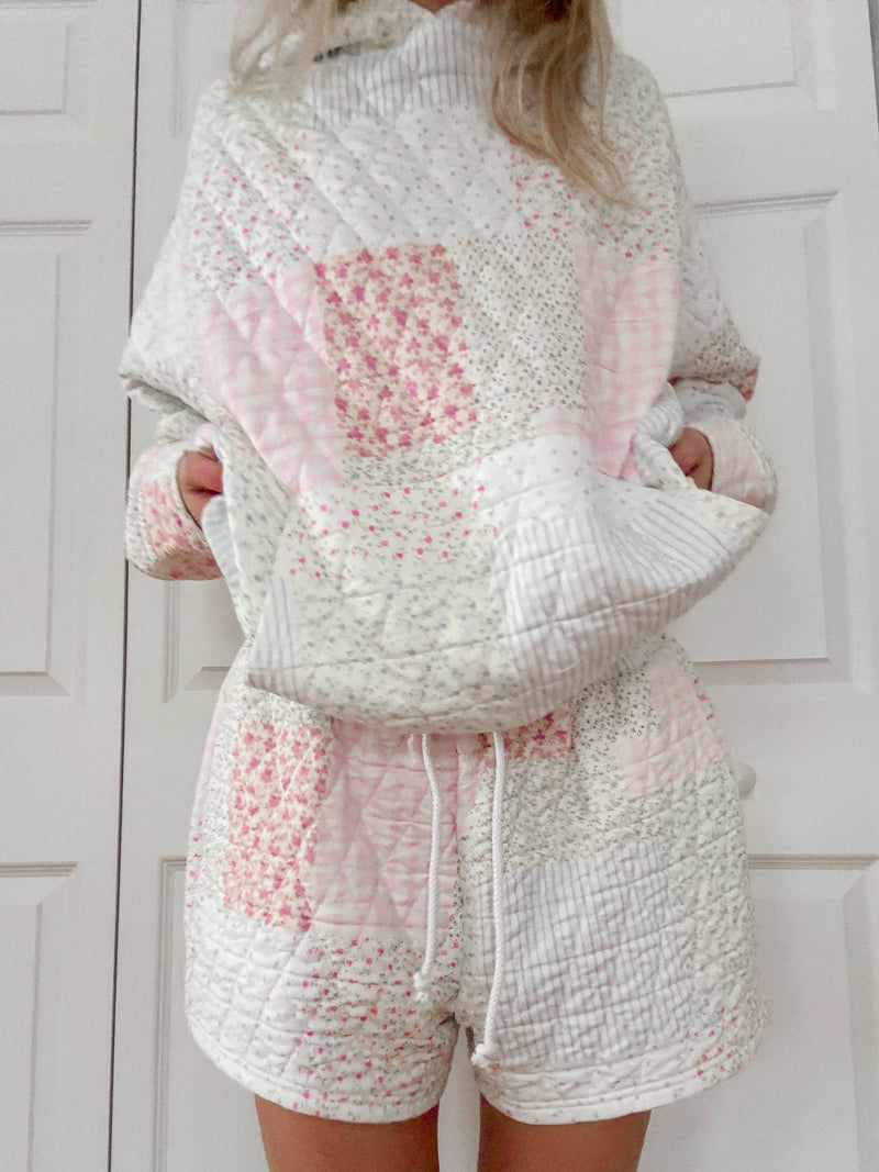 Quilted Sweat Set