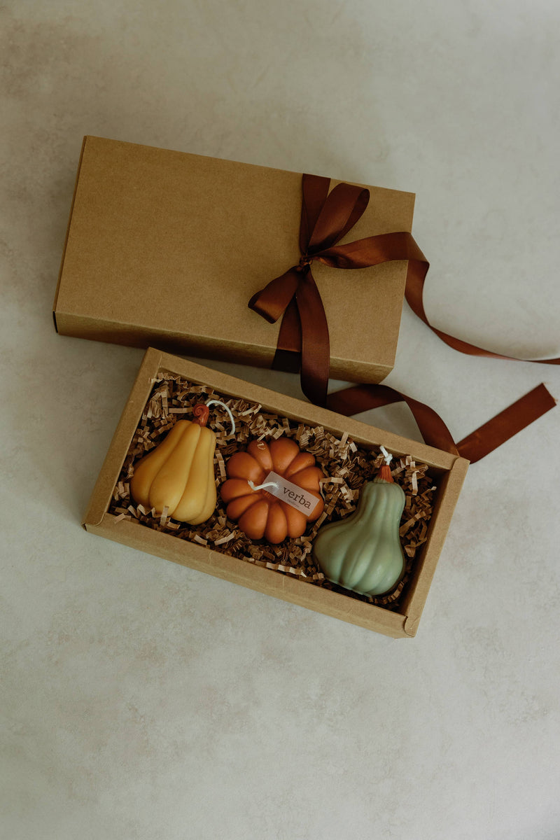 Fall Candle Gift Box