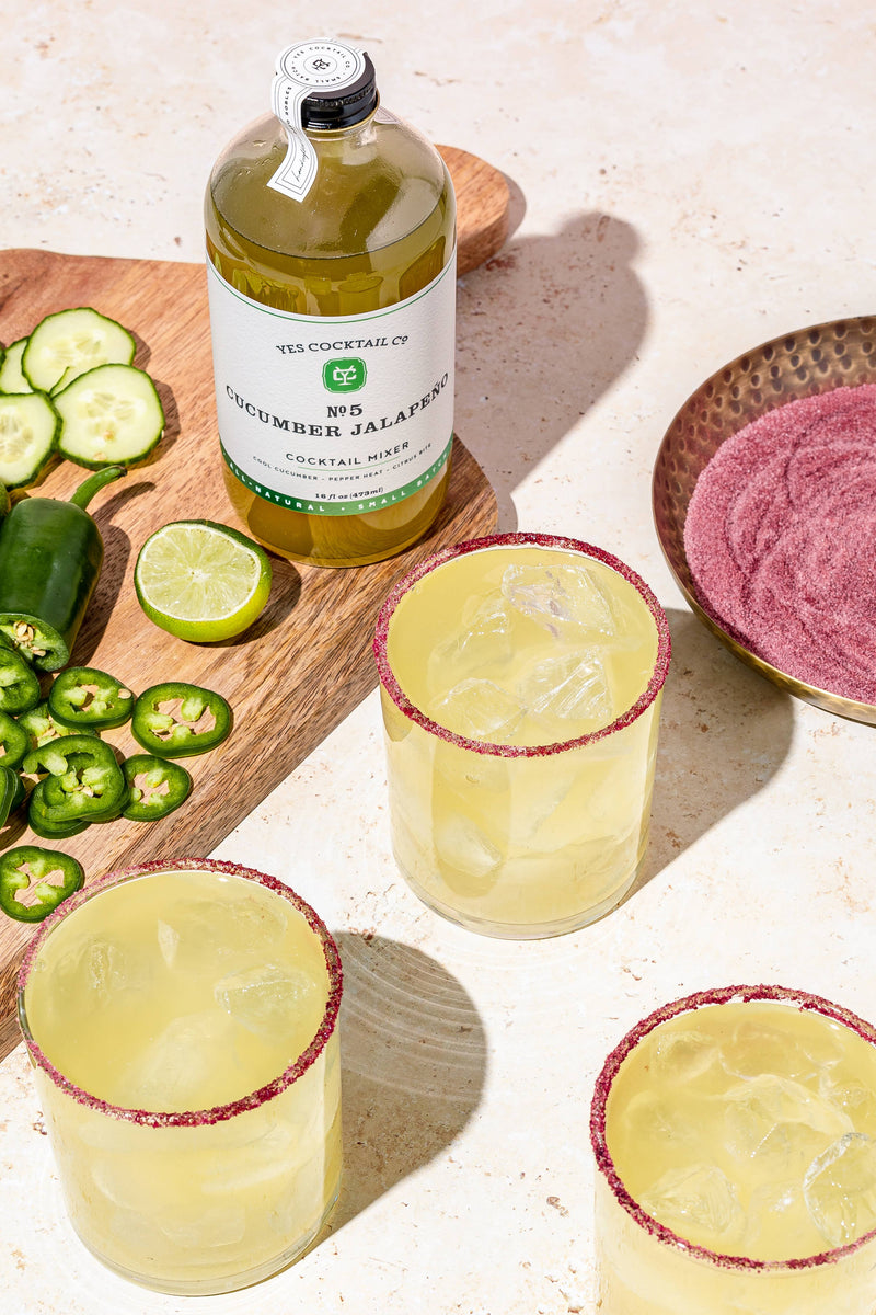 Cucumber Jalapeno Cocktail Mixer