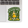 Swear Flower Nature Sh!t Vinyl Sticker