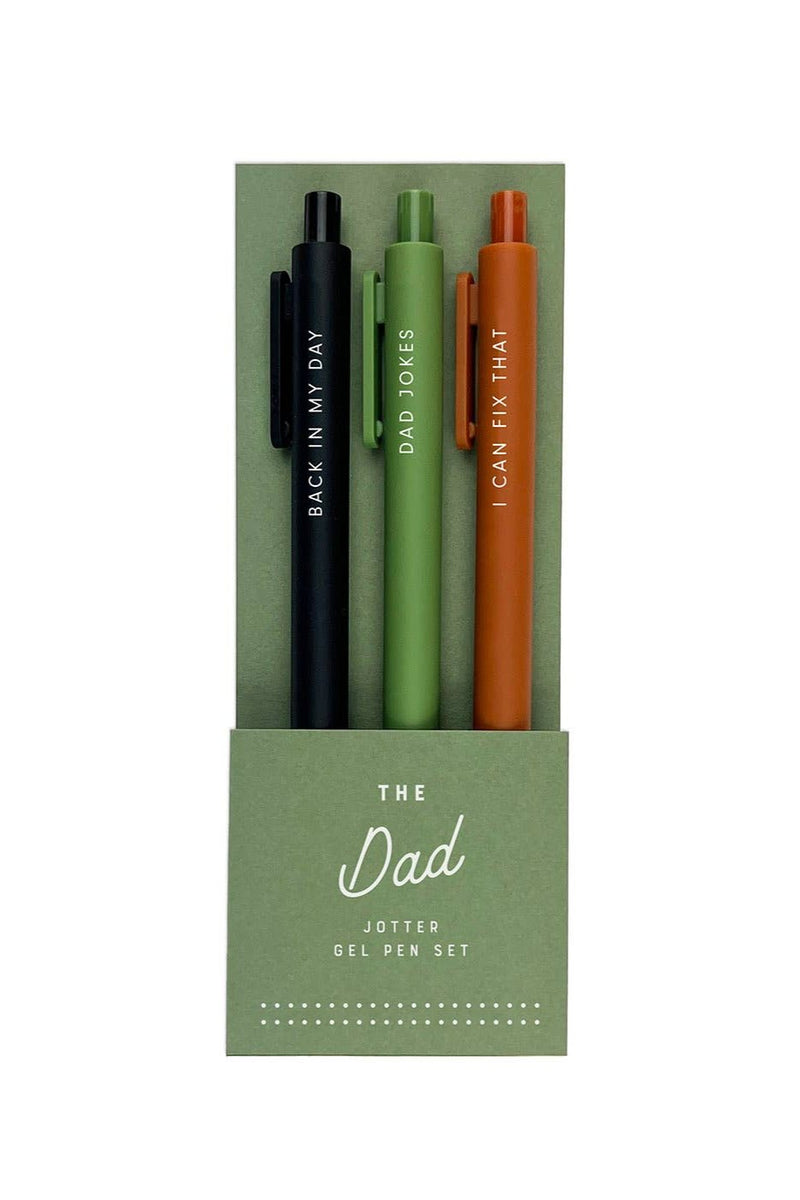 Dad Jotter Gel Pen: Set of 3