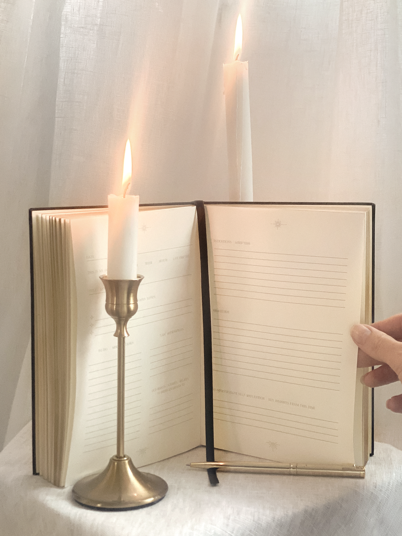Inner Focus Linen Ritual Journal