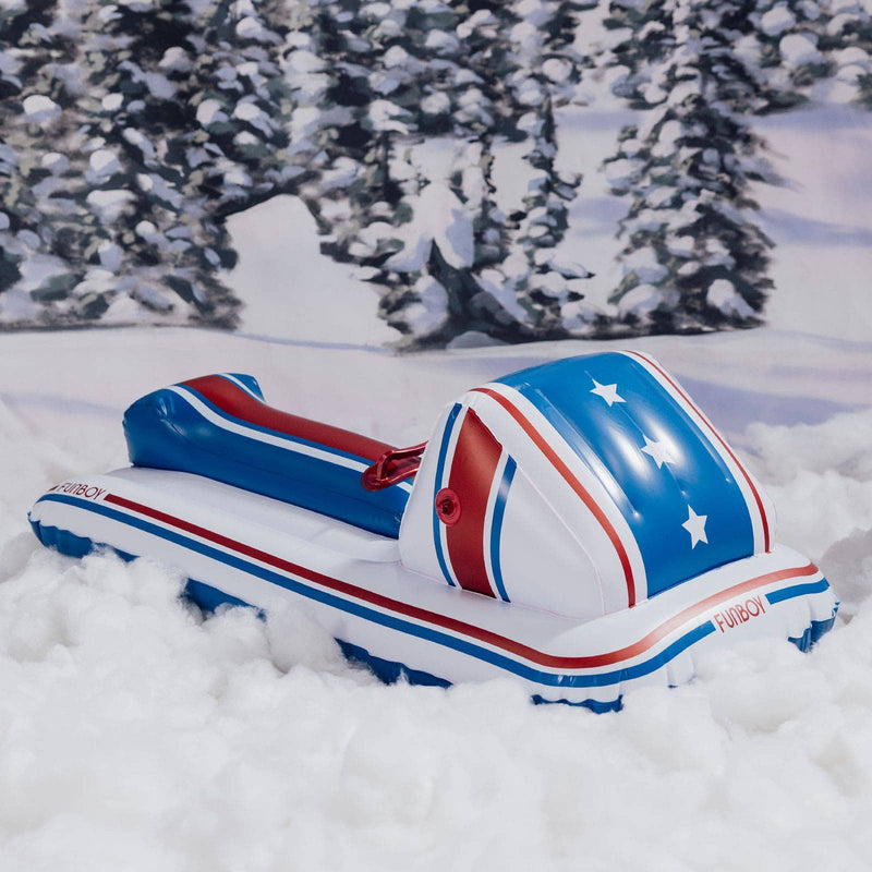 Blue Star Racer Skimobile Snow Sled