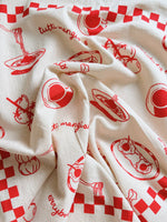 Everybody Eats Tea Towel