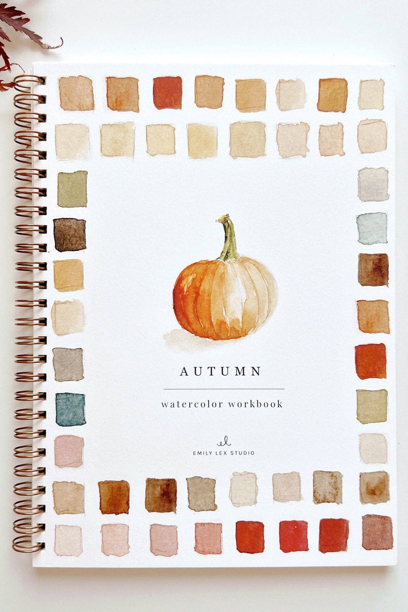 Autumn Watercolor Workbook