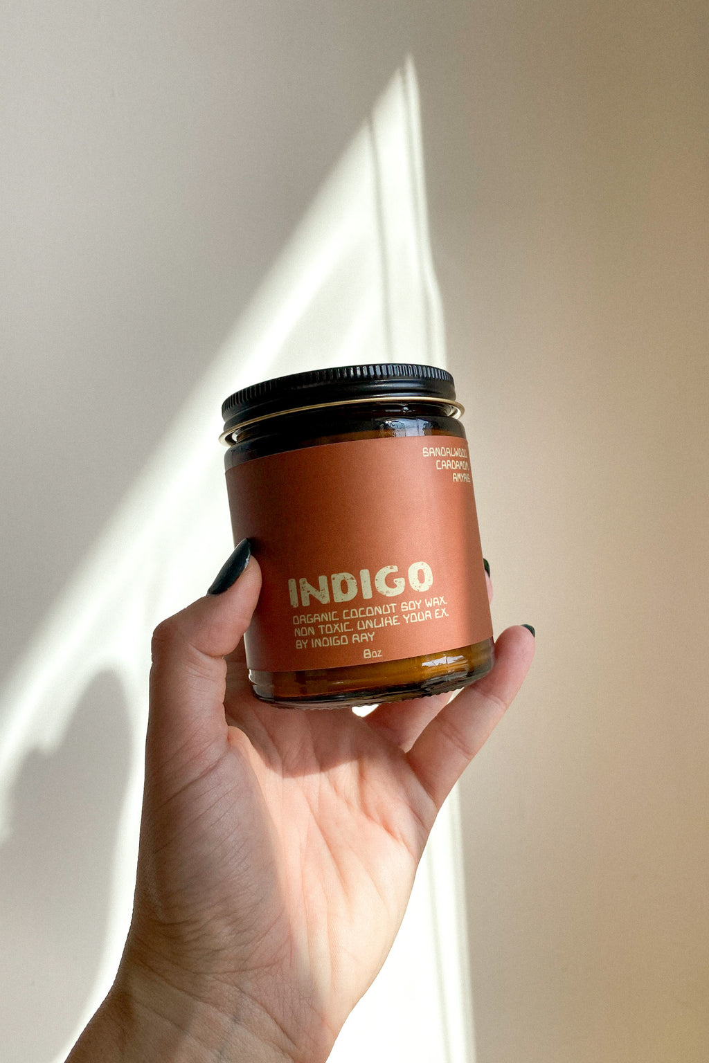 Indigo Ray Candle