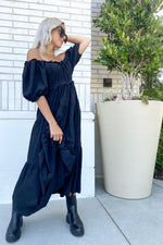 Taking Sides Maxi Dress