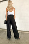 Here for This Trouser-Black