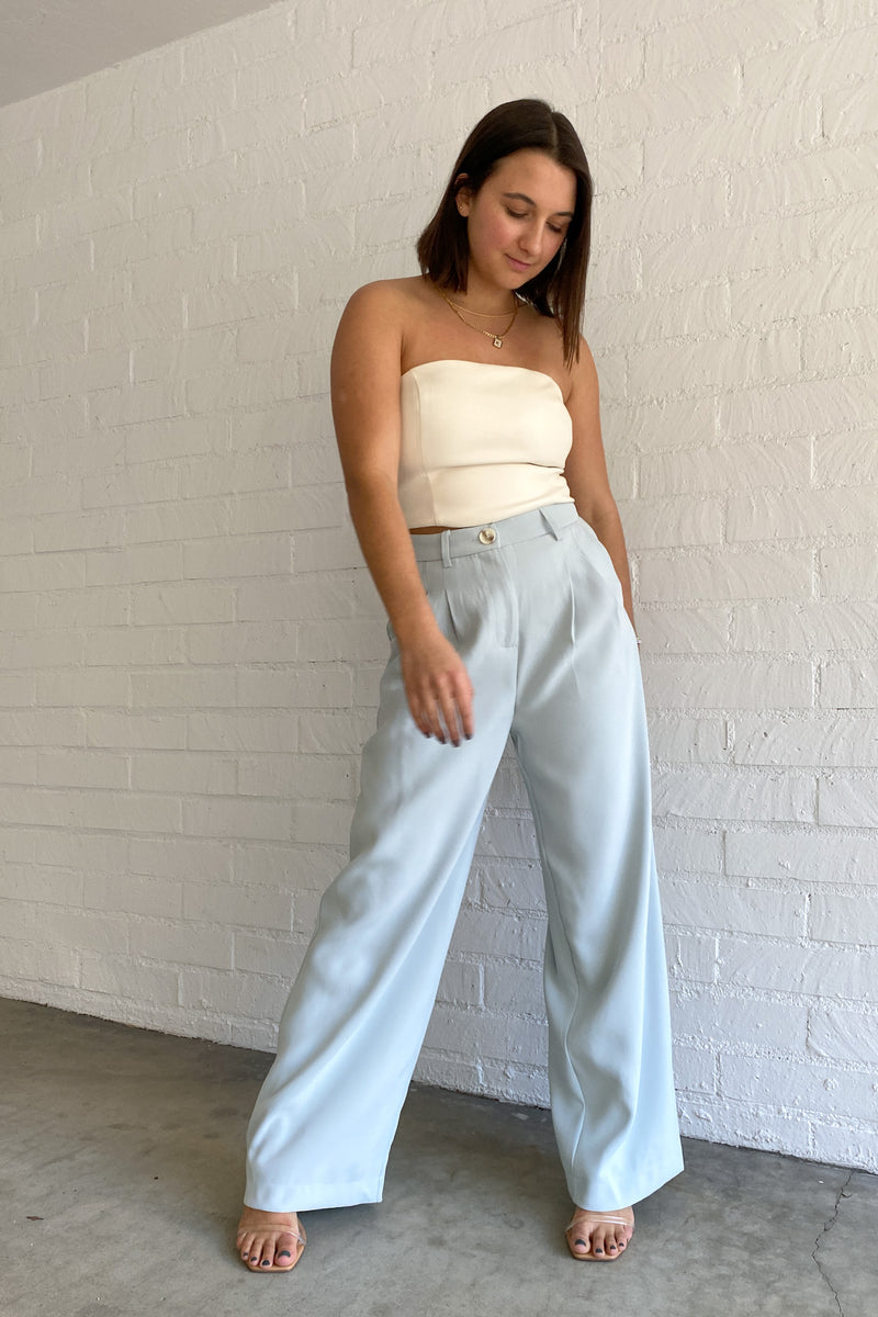 Here for This Trouser-Blue